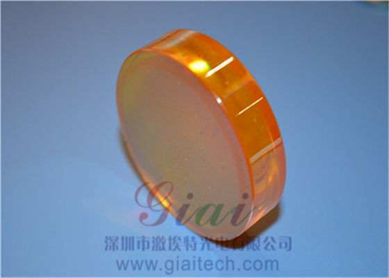 Lente óptica ZnSe Windows do Selenide do zinco/lente do foco para a máquina de corte do laser