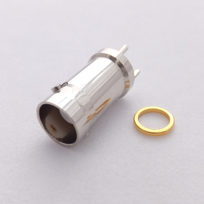 Conector fêmea de BNC-50KH4 BNC para a montagem do PWB