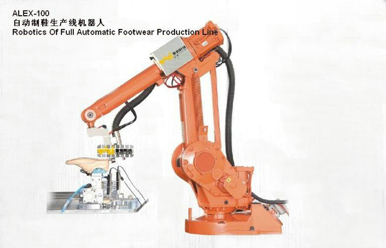 Sapata totalmente automático que faz a linha de produção