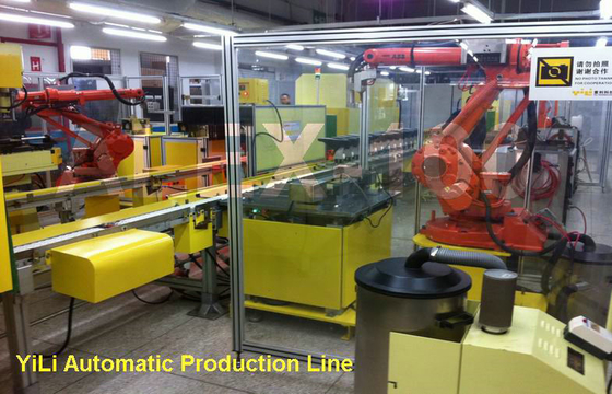 Sapata totalmente automático que faz a linha de produção