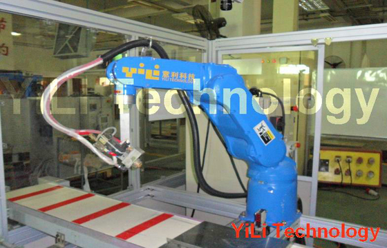 Sapata totalmente automático que faz a linha de produção