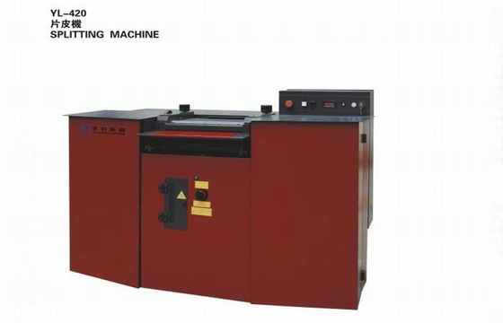 Máquina de rachadura de couro semiautomática