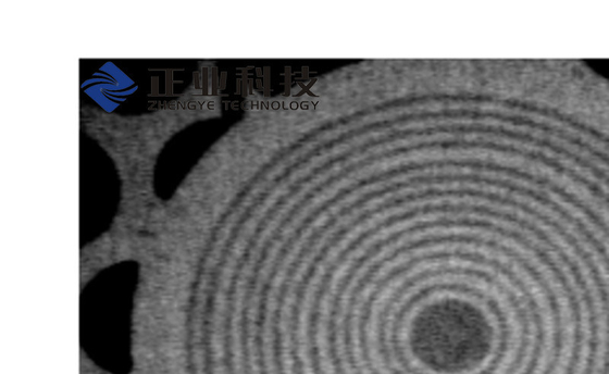 Medida pequena da máquina da inspeção do raio X que posiciona furos sobre o PWB de A
