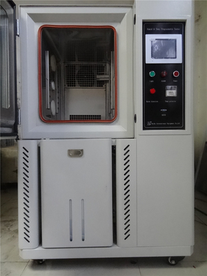 Câmaras personalizadas da umidade da temperatura 225L, equipamento de teste de aço inoxidável da placa
