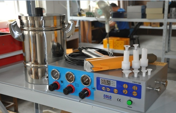Equipamento de teste portátil do revestimento do pó com função de poder Colo do pulso - 660T - H