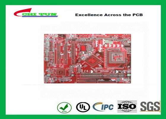 E abas terminados 4 CNC do PWB FR4 da placa de circuito da camada 1.2MM Multilayer da quebra