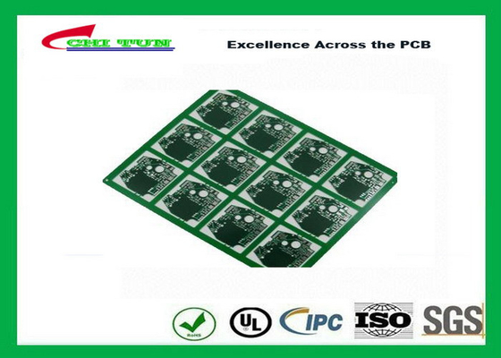 E abas terminados 4 CNC do PWB FR4 da placa de circuito da camada 1.2MM Multilayer da quebra