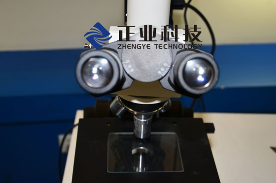 Microscópio metalográfico horizontal do equipamento ereto do teste de laboratório para componentes de IC