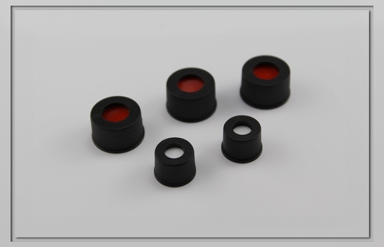 tubos de ensaio de vidro da cintilação do teste de laboratório com o tampão plástico do furo central, 1.5ml