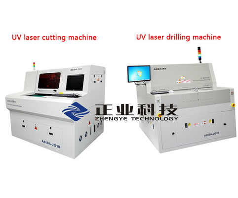 Gráficos high-density CVL/laser de FPC/RF máquinas de corte UV com pouca carbonização