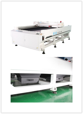 Auto máquinas de corte do laser para suave fino com o tubo 130W do laser do CO2