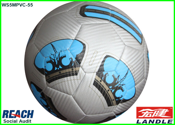 Painéis costurados máquina da bola de futebol 32 do futebol do PVC do laser com impressão feita sob encomenda