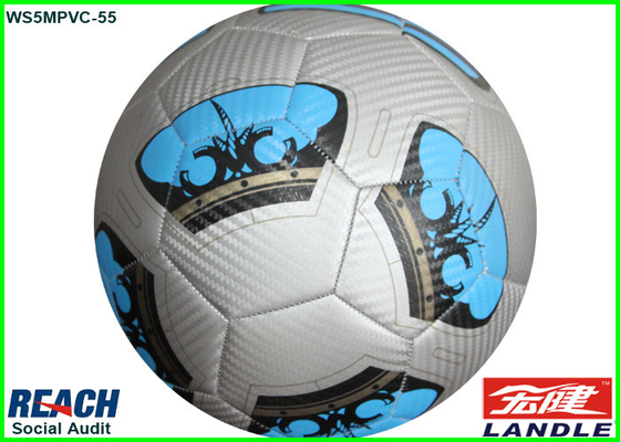 Painéis costurados máquina da bola de futebol 32 do futebol do PVC do laser com impressão feita sob encomenda