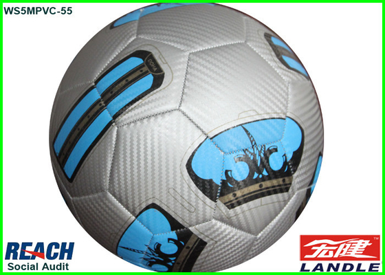 Painéis costurados máquina da bola de futebol 32 do futebol do PVC do laser com impressão feita sob encomenda