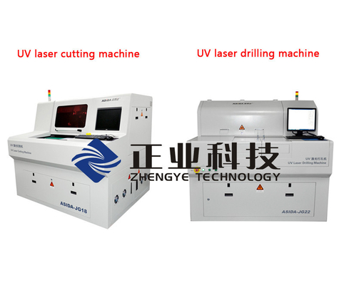 Máquina de perfuração do laser do controlo automático para enxadas cegas de FPC e de corte o CVL/RF