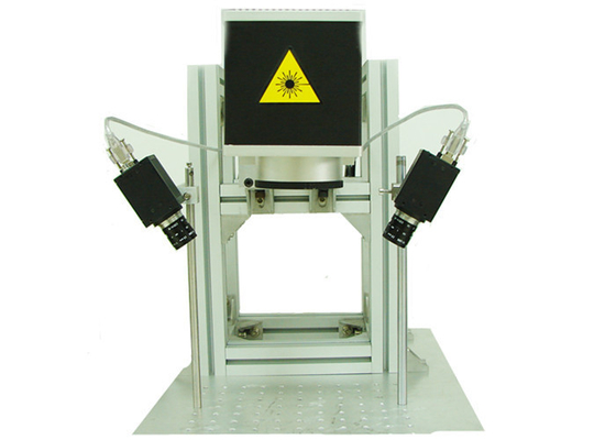 Calibração Paraxial da câmera do laser da câmera dobro para a máquina da marcação do laser