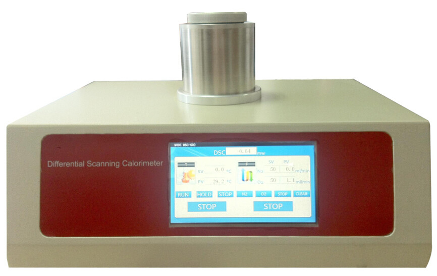 Máquina do teste de impacto do tela táctil calorímetro da exploração diferencial de um Dsc de 500 graus com o computador conectado