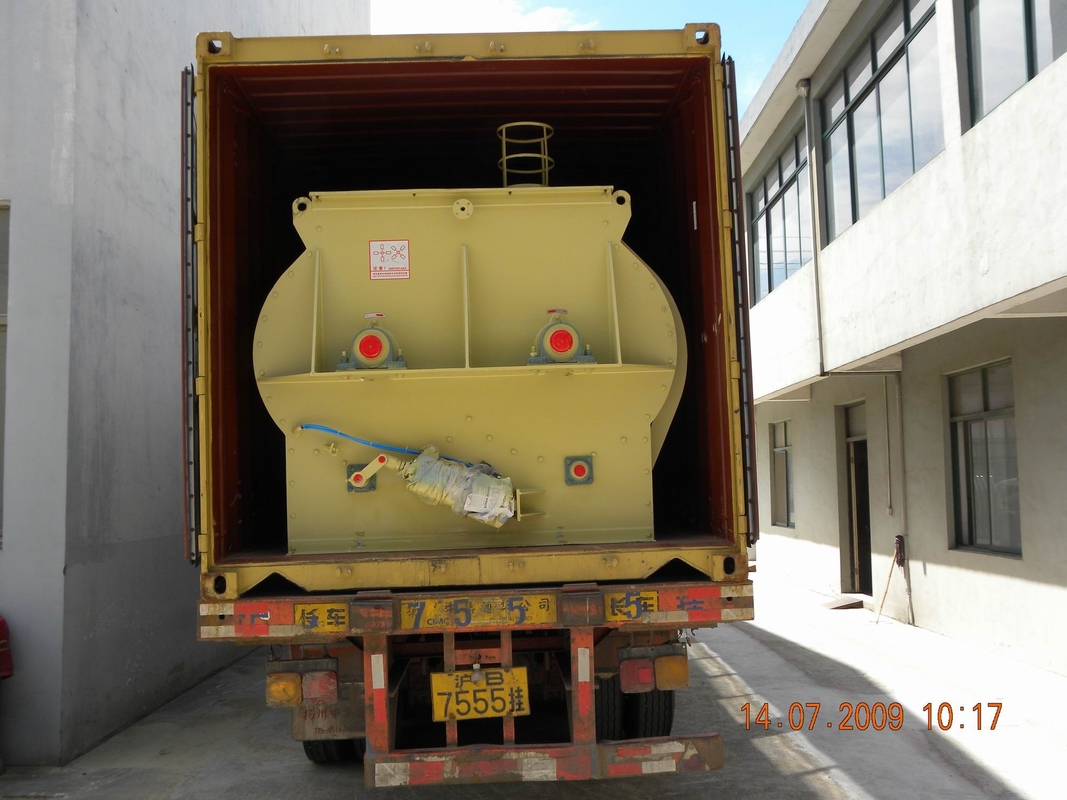 2000 pás do eixo do dobro de Kg/p alimentam o equipamento de mistura com manutenção SLHSJ4.0 fácil