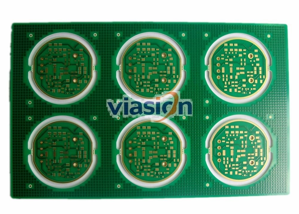 PWB alto do Polyimide do TG 250, 6 do RF camadas do projeto do PWB para o equipamento de teste de IC