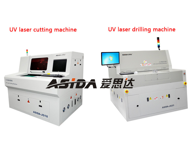 Máquina de corte do laser da precisão para o circuito impresso flexível com alta velocidade em 150mm/s